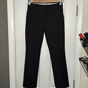 NEW J. Crew Black Teddie Pant size 000P